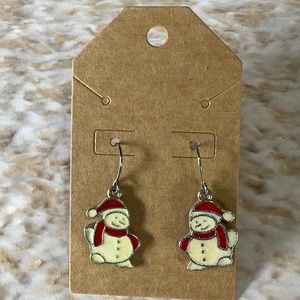 Santa snowman Earrings